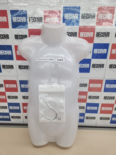 Maniquí Femenino de Costura Busto de Señora para Modistas Exhibición Altura, Modelo De Ropa Para Niños Forma De Busto De Maniquí Colgador De Maniquí Expositor De Ropa Torso De Exhibición Del To OUNONA